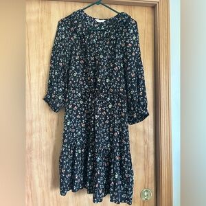 REBECCA TAYLOR silk floral DRESS